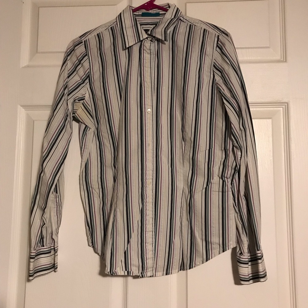 The Limited Striped Button Down
